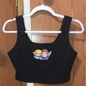 angel crop top